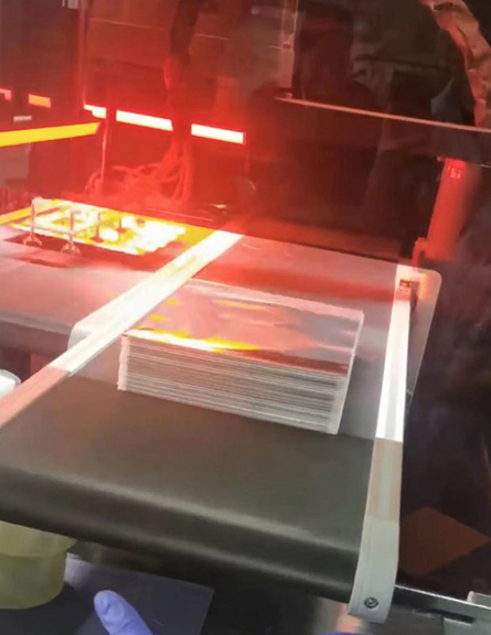 汽車阻尼片傳送帶追蹤碼垛 汽車阻尼片傳送帶追蹤碼垛